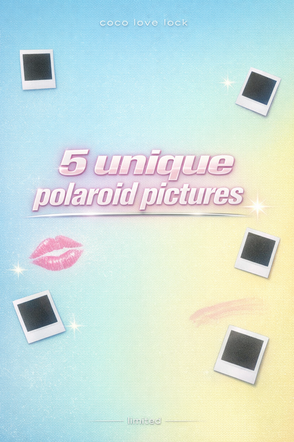 Set of 5 Polaroid pics
